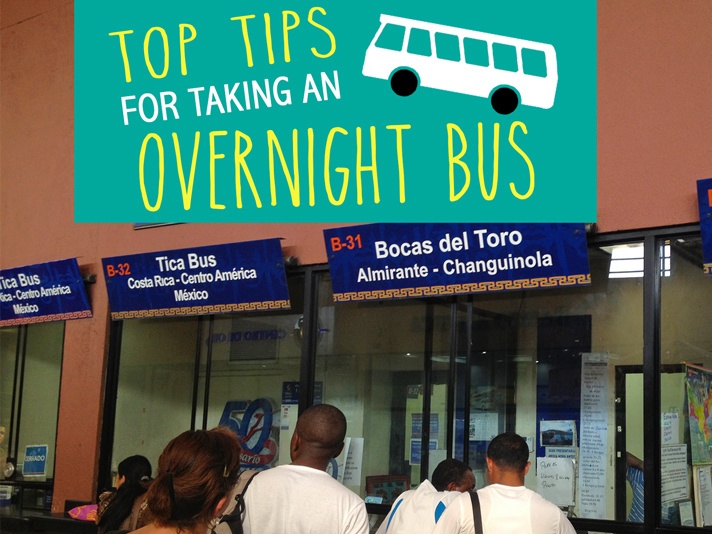 Tips for Taking an Overnight Bus