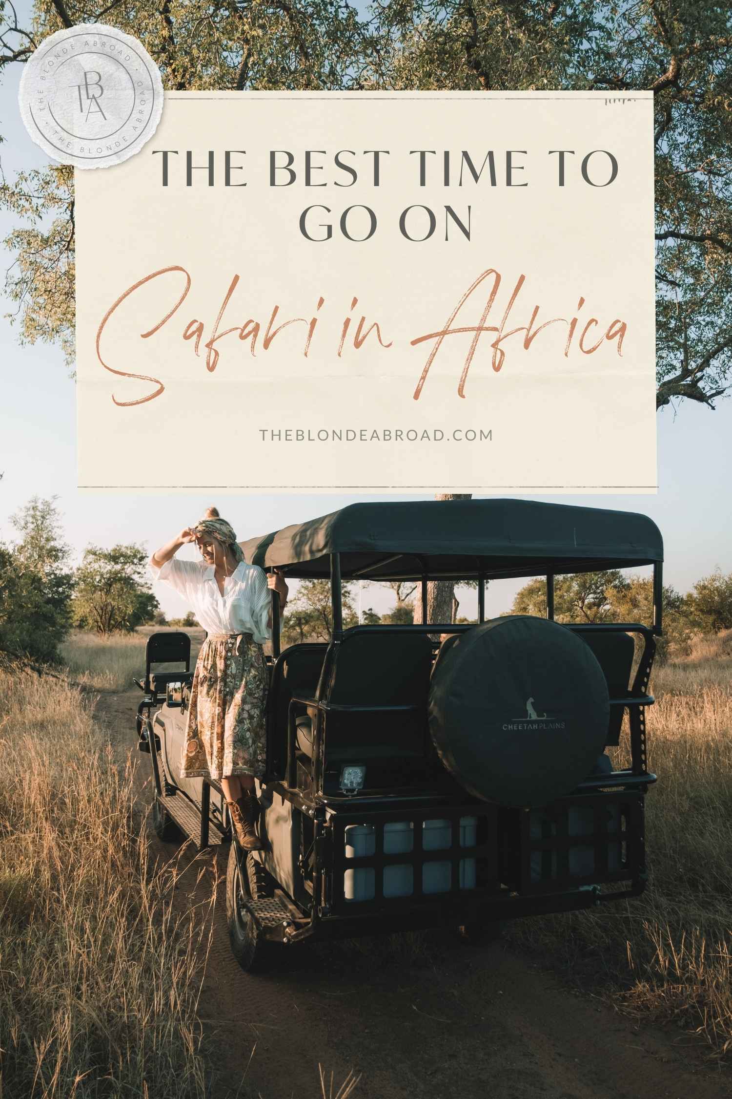 The Best Time to Go on Safari in Africa by Month-1